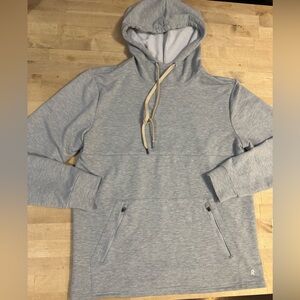 Right of Way men’s Gray lightweight athletic hoodie